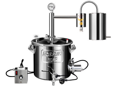 Самогонный аппарат Добрый Жар Домашний с сухопарником — SamogonMagazin.ru